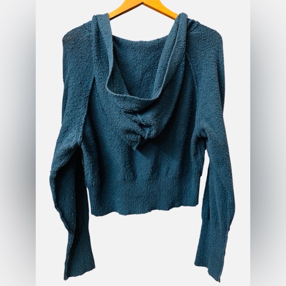 NWOT Free People Found My Friend Cropped Cardigan- Oversized Size Small - Picture 5 of 5